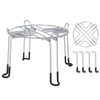 BOKKRALL Stainless Steel Detachable Stand 9'' Diameter 6'' Tall Fit