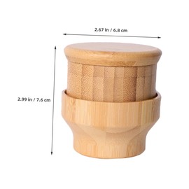 Baluue 1set Natural Salt Roller for Neck and Shoulder Relief Salt Massage Tool for Muscle Tension and Fatigue Lightweight and Portable Design for Home and Travel