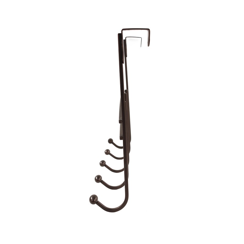 Spectrum Diversified Duchess Over the Door 5-Hook Rack, Bronze
