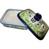Polish Pottery Butter Dish -"Eva's Collection" Serenity