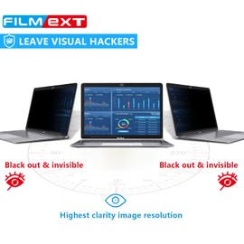 Para Macbook Pro de 13 pulgadas, MacBook Air de 13.3 pulgadas, filtros extraíbles de visualización de privacidad HD, diseño sin burbujas, cubierta de cámara web, para Macbook Pro 13 M2/M1 (2022 ~