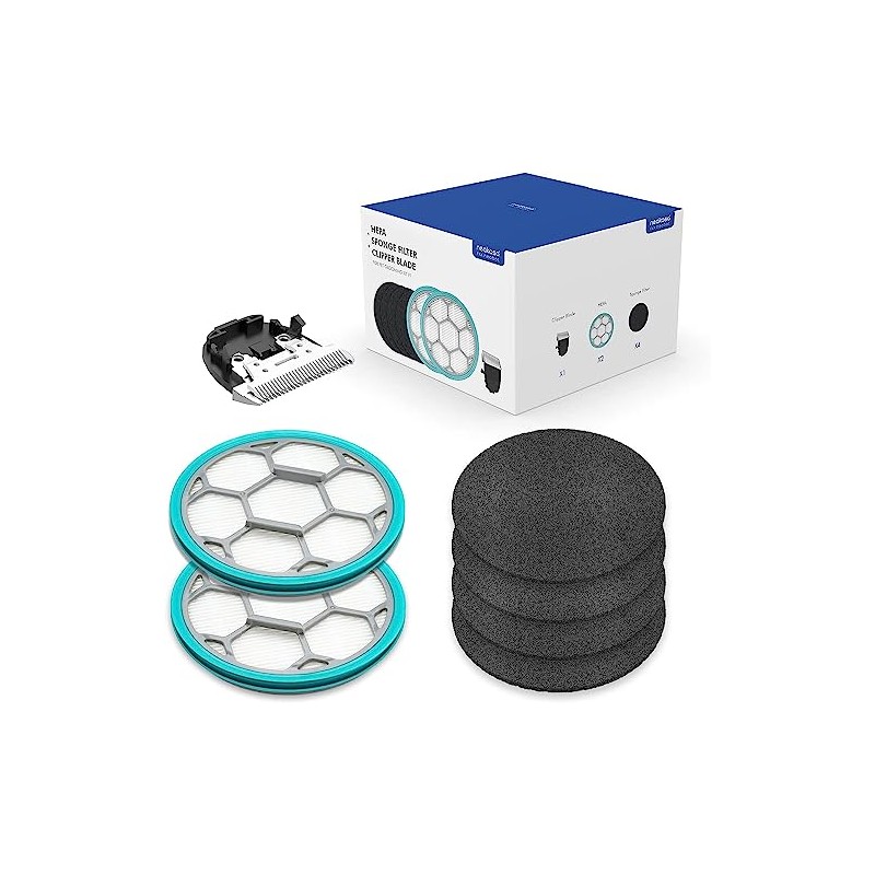 P1 Pro Accessories, Sponge Filter, Clipper Blade, HEPA