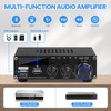 Bluetooth HiFi Amplifier AS-22 2.0 Channel Mini Stereo Audio Amplifier