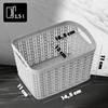 KADAX Plastic Storage Basket Storage Box Basket for Storage Bathroom