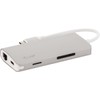 lmp 14368 USB-C Minidock with 8 Ports, Silver