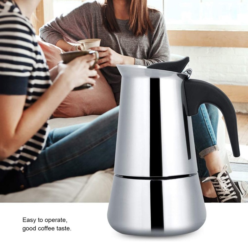 Espresso coffee maker, portable stainless steel espresso coffee maker Espresso