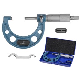 sourcing map Outside Micrometer 1"-2" Measuring Tool 0.0001" Graduation Set