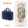 Lifewit Travel Toiletry Bag, Large Hanging Makeup Bag Organizer for