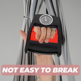 BESPORTBLE Hand Dynamometer, Hand Grip Power Strength Meter Force Measurement Tool - Ergonomic Design - Hand Grip Strength Tester 130 Kg for Sport Home School Use