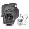 Cylinder Piston Ring Circlip Kit 44mm Replacement for Husqvarna 445