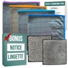 Verébio Carbon Fibre Cloth Kit 6 XXL Carbon Microfibre Cloth