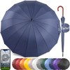 Royal Walk Large Umbrella for 2 Persons, Navy Blue, 54
