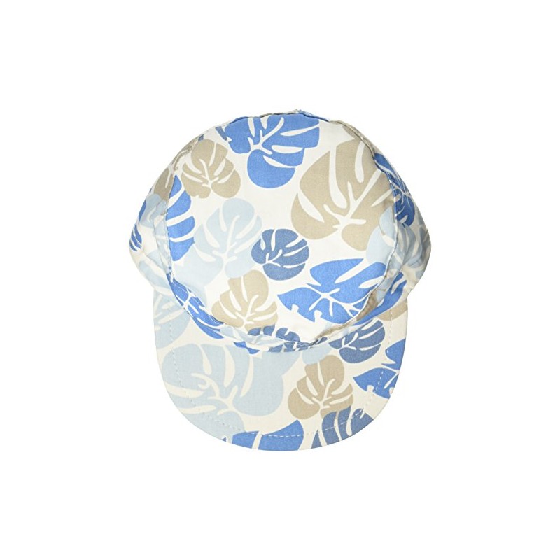 Melton Baby Boys Peaked Cap Summer UV30+ Cap, Multicoloured (Corydalis