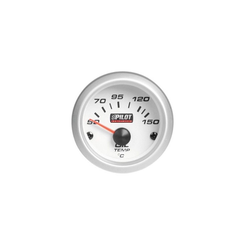 Pilot LA_10005 Lit Auxiliary Oil Temperature Gauge Blue Lit