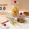 Suclain 6 Pack Candy Jars with Lids Set, 30 &