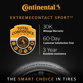 Continental ExtremeContact Sport 02 Summer 205/55ZR16 91W Passenger Tire