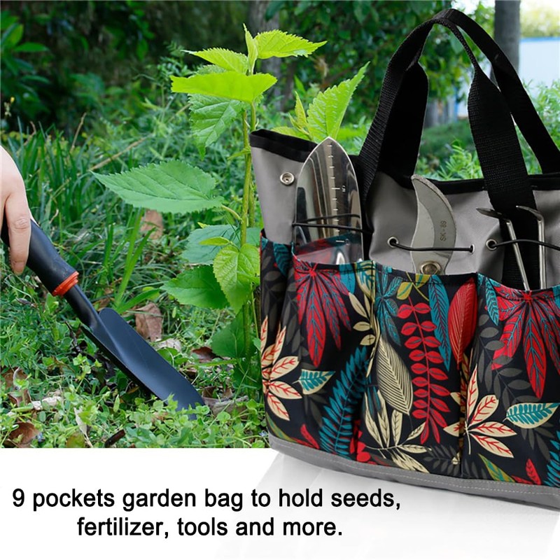 Gardening Storage Bag Portable Garden Tool Bag with Handle and