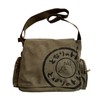 Korean Canvas Messenger Bag for Men Shoulder Bag Large Capacity