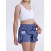 Flowy Shorts for Teen Girls Athletic Running Biker Shorts Youth