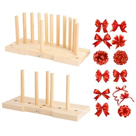 Bow Maker Wooden Wreath Bow Maker Tool Durable Portable Bow Tie Machine