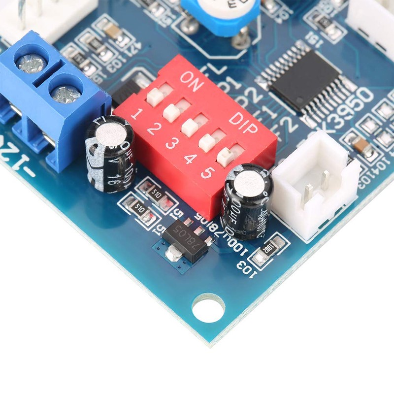 2pcs DC12V 4-Wire Thermostat, PWM Fan Speed Controller with Sensor,