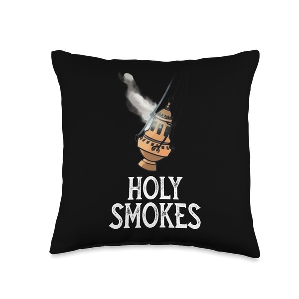 Thurible Traditional Latin Mass Catholic Throw Pillow