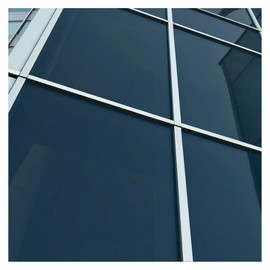 BDF PRGY Window Film Premium Color High Heat Control and Daytime Privacy Grey Outside, Silver Inside - 36in X 24ft
