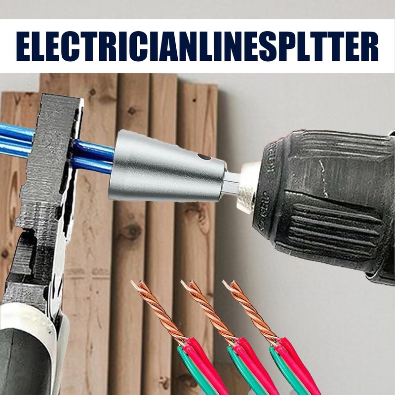 Drill Wire Twister, Fast Electrical Wire Stripper, Stripping and Twisting