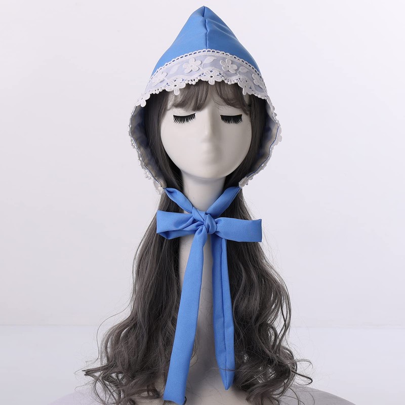 GRACEART Peasant Amish Hat Prairie Cap Women Girls Pioneer Colonial