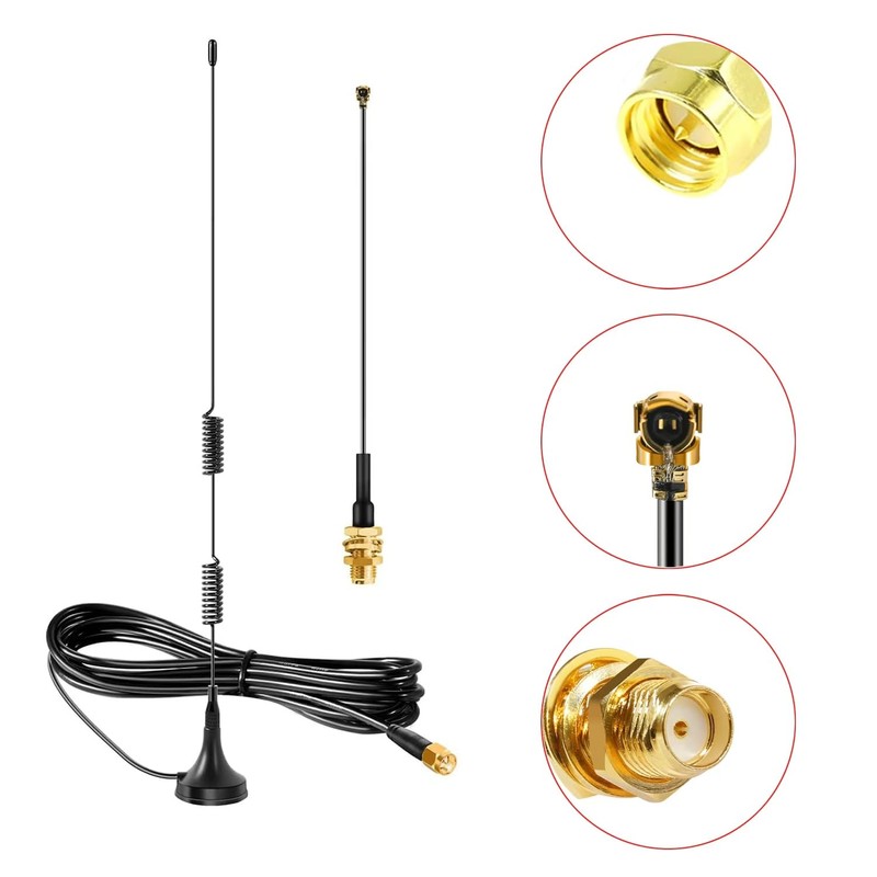 Meshtastic Long Range 915MHz Lora Magnetic Base Antenna with SMA