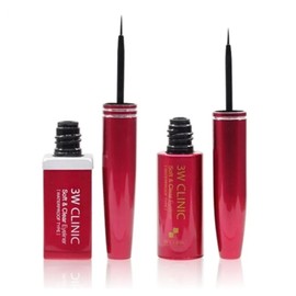 3W soft clear waterproof eyeliner waterproof 2 types square case / 3W 소프트클리어 방수 아이라이너 워터프루프 2종 사각케이스