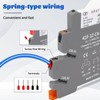 (2pcs) 5V Relays,din Rail,5V Coil dc/ac,Silm,PLC Signal Relay,HF41F/12-ZS 5 Pin