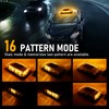 OPP ULITE Amber Strobe Light 16 Flashing Mode, 48pcs Led,
