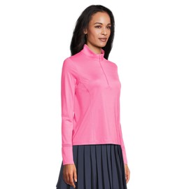 Callaway Women's Long Sleeve Sun Protection Top, Cheeky Pink