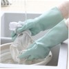 ORFOFE 1Pair Cleaning Gloves Durable Dishwashing Mittens for Home Use
