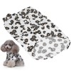 Daisy Print Dog Shirt Soft Breathable Flexible Pet T Shirt