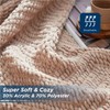 Bedsure Throw Blanket for Couch – Khaki Versatile Knit Woven