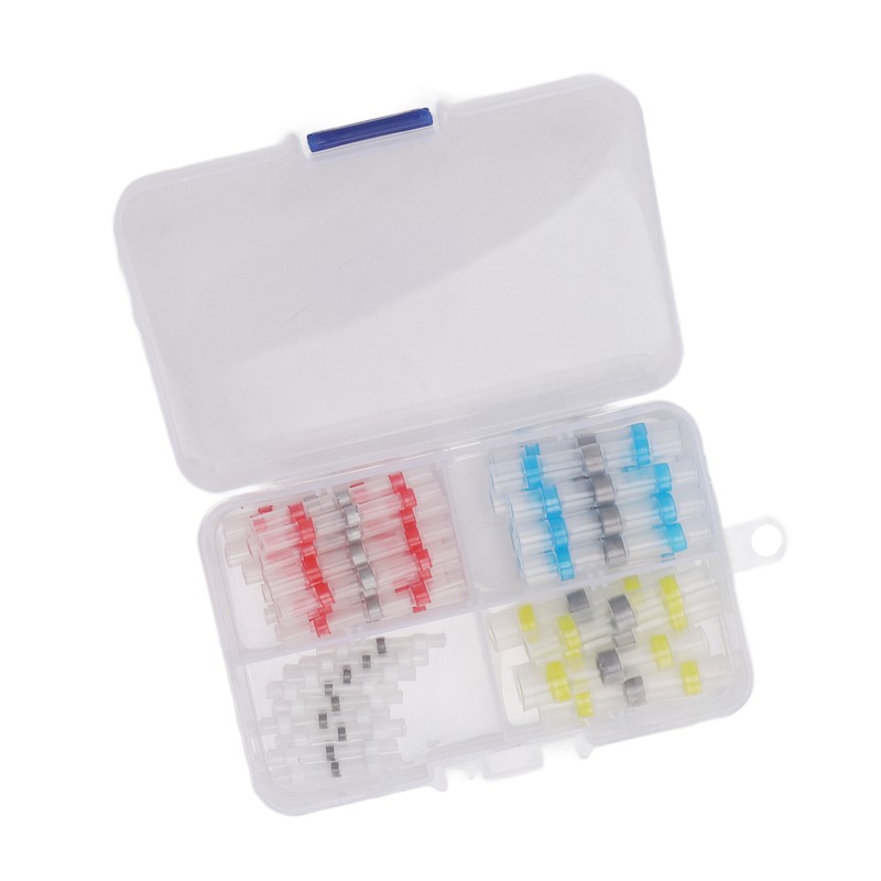 50PCS Solder Seal Wire Connector Waterproof Pressure Free Quick Splice