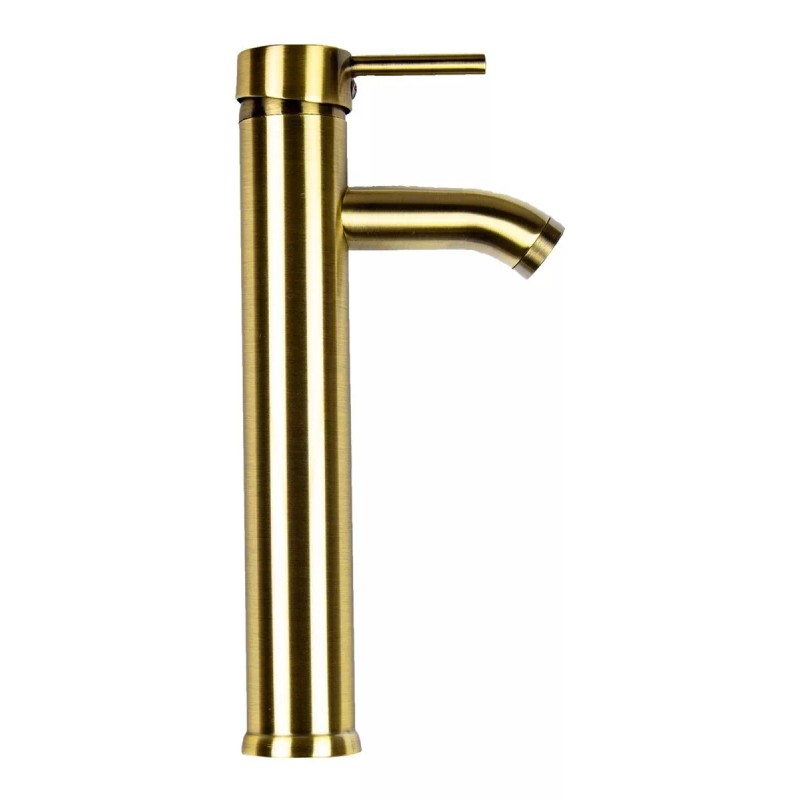 Cnx Mezcladora Monomando Para Lavabo Color Dorado