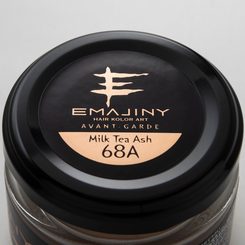 EMAJINY Milk Tea Ash 68A Milk Tea Ash Beige [Made