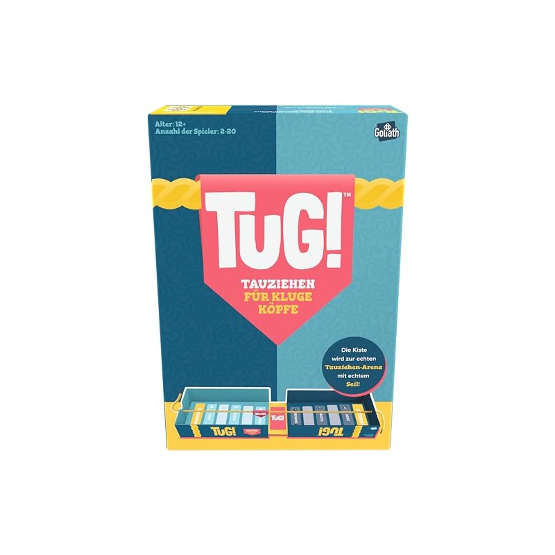 Goliath Tug!, Board Games with Quiz Questions from 12 Years,