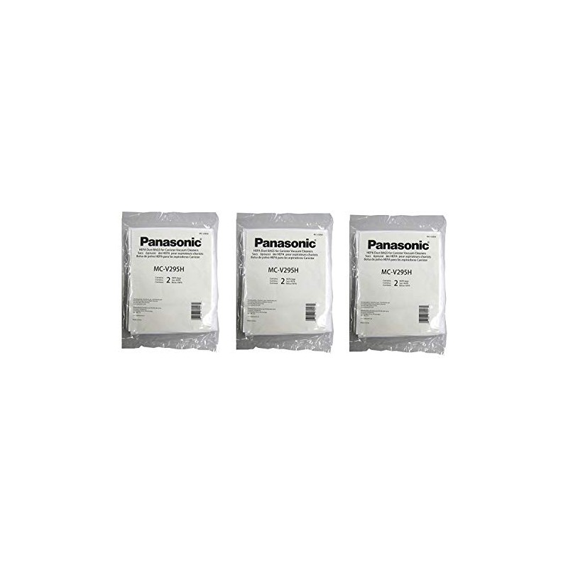 Genuine Panasonic Mc-v295h Type C-19 Synthetic Hepa Vacuum Cleaner Bags