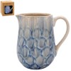 Elements - Hand Made Jug - Blue Tortoise Shell Flower
