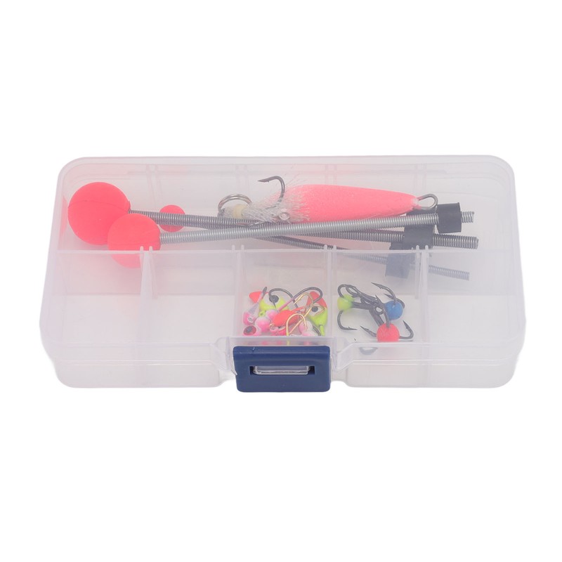 Winter Fishing Set High Strength with Plastic Box Ice Fishing