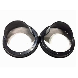 ST-25 Rubber Rubber Speaker Cover for 6.7 inches (17 cm) Rain Protector, Prevents Drippling in Doors
