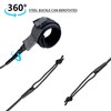 Surfboard Leash,Straight Rope Single Turn Surf Leash for Longboard,Paddleboard,Surfboards 5.5mm