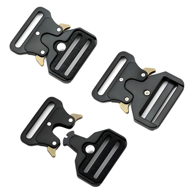 Metal Buckle Quick Release Buckle Replacement for Adjustable Tactical Belt