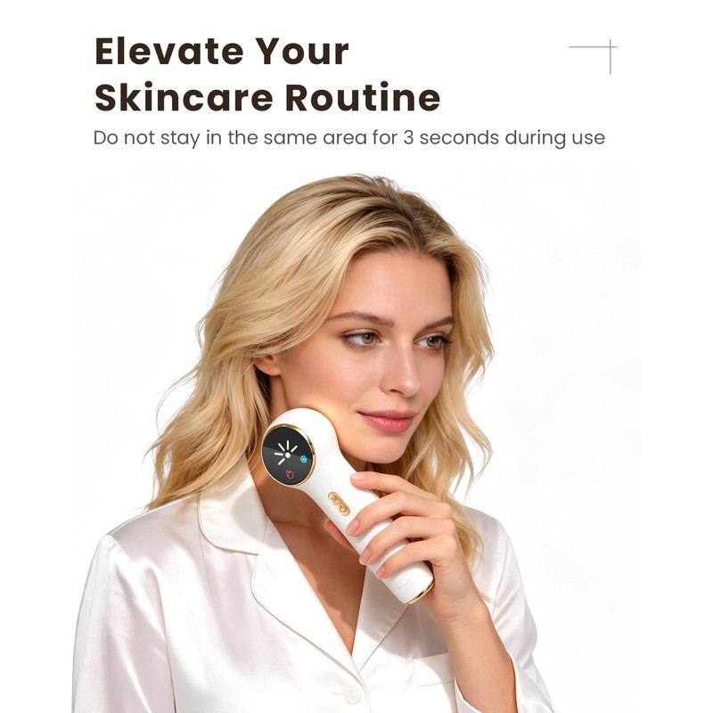 Depuffing Wand for Face & Neck Eyes for Travel Office