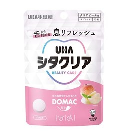 UHA味覚糖 シタクリア タブレット クリアピーチ味 10粒入 [3個セット]