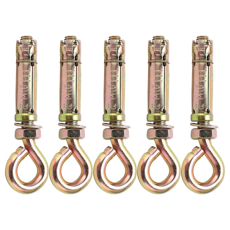 Eye Bolts Fastener, 5pcs Expansion Bolts Heavy Duty Anchor Fastener